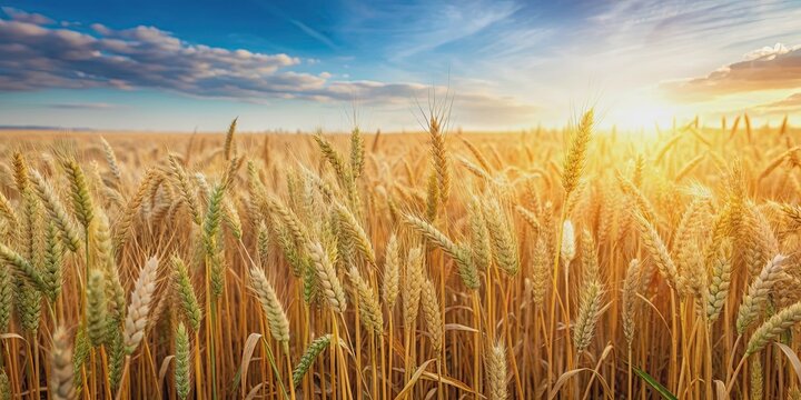 Scene of wheat and tares growing together in a field, wheat, tares, field, agriculture, growth, harvest, plants, farm, coexistence