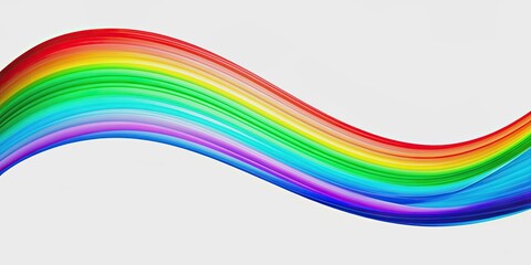 Fototapeta premium Colorful wave design with abstract rainbow pattern , vibrant, colorful, abstract, waves, background, texture, rainbow, gradient