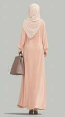 Muslim woman fashion dress