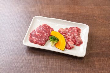 ハラミ（やや上から）