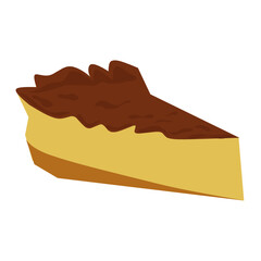 piece of chocolate cake