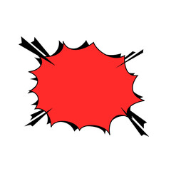 Speech text Used to insert bubble text. icon vector.