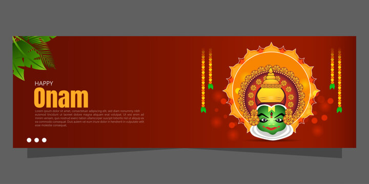 Onam is a vibrant and traditional harvest festival celebrated in the Indian state of Kerala. It commemorates the homecoming of the mythical King Mahabali.