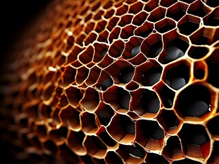 벌집 근접 사진
