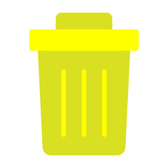 Garbage Vector Flat Icon Design
