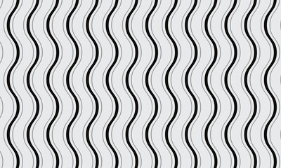 abstract simple vertical smooth wave line pattern on grey can be used background.