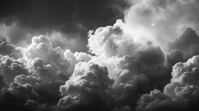 Brooding storm clouds