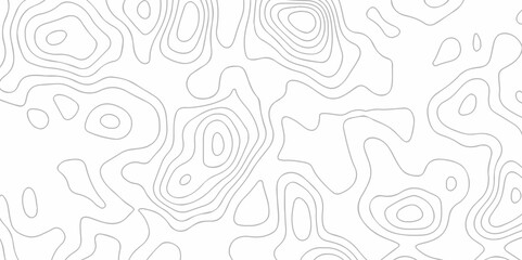 Abstract black and white topographic contours wave lines. Seamless pattern with lines White wave paper curved reliefs abstract background, Abstract topographic contours map background.