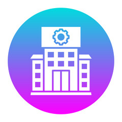 Training Center vector icon. Can be used for Business Training iconset.