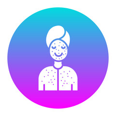 Allergy vector icon. Can be used for Skincare iconset.