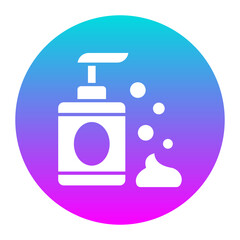 Cleansing Foam vector icon. Can be used for Skincare iconset.