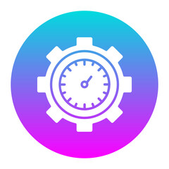 Time Management vector icon. Can be used for Home Based Business iconset.