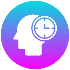 Patience vector icon. Can be used for Personality Traits iconset.