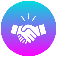 Respect vector icon. Can be used for Personality Traits iconset.