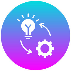 Improvement vector icon. Can be used for Business Analytics iconset.