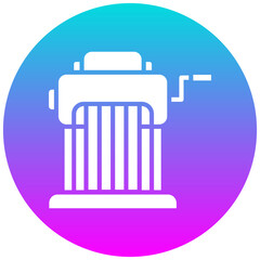 Italian Pasta Maker vector icon. Can be used for Italy iconset.