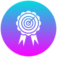 Banner vector icon. Can be used for Archery iconset.