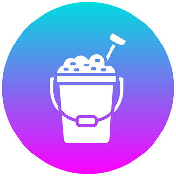 recommend clip art: Beach Bucket vector icon. Can be used for Beach Resort iconset.