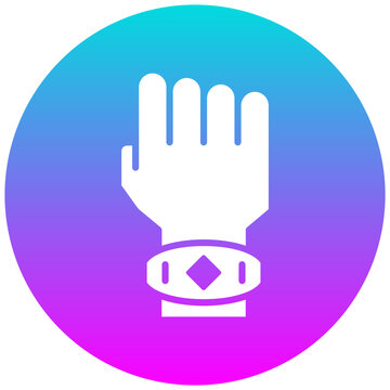 recommend clip art: Bracelet vector icon. Can be used for Luxury iconset.