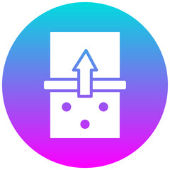 Tactic vector icon. Can be used for Volleyball iconset.