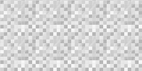 Light gray and white tiles background, clean surface texture, white background
