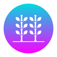 Fototapeta premium Bamboo vector icon. Can be used for Spa iconset.