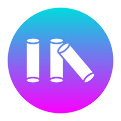 Chalk vector icon. Can be used for Home Improvements iconset.