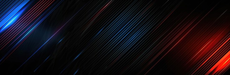 Fototapeta premium Abstract Diagonal Lines in Blue and Red
