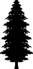 Pine Tree Silhouette