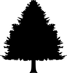 Pine Tree Silhouette