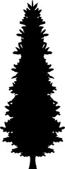 Pine Tree Silhouette