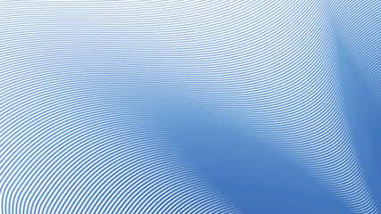 Blue stripes line wave abstract background for backdrop or presentation