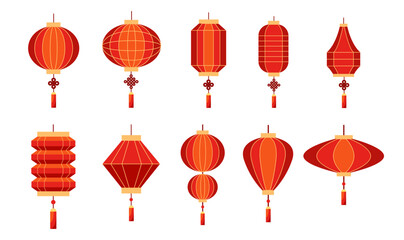 Chinese New Year Lantern Set