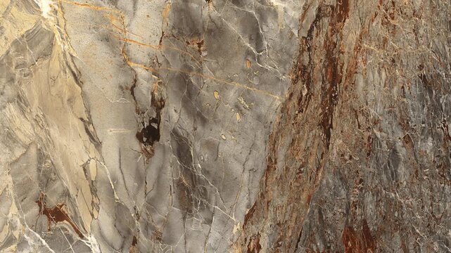 4K ,60 FPS, MARBLE MOVING IN low panoramic motion. High detailed 4K video. Marble pattern texture surface panning background. Marble stone texture.