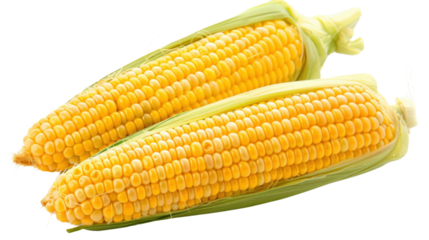 Corn on transparent background