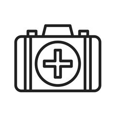 Obraz premium First Aid icon vector image. Suitable for mobile application web application and print media.