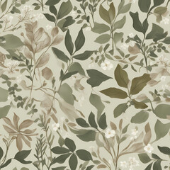 seamless floral pattern background, fabric texture, 