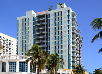 Art Deco District in Miami South Beach, Florida