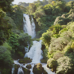 waterfall in the forest
