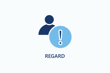 Regard Vector Icon Or Logo Illustration.