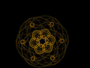 Imaginatory fractal abstract background Image