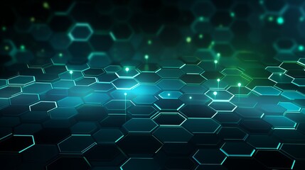 Modern technology abstract background featuring hexagonal shapes: high-tech vector illustration for scientific research, innovative designs, and cutting-edge digital applications


