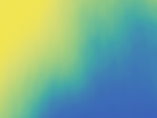 Abstract blue and yellow gradient background. Gradient wallpaper.