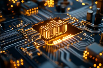 Detailed view of a quantum encryption device showcasing the security features with visible light paths and sensitive detectors securing data transmission. High-resolution, detailed textures, crisp