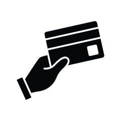 credit card icon vector design template simple and clean