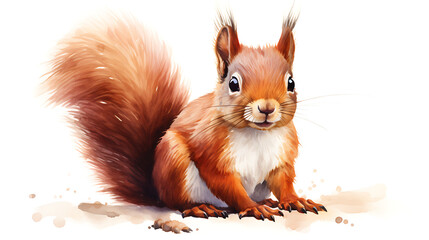 squirrel with nut