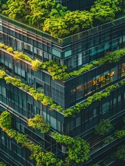 Building with Green Roof