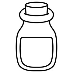 bottle of medicine