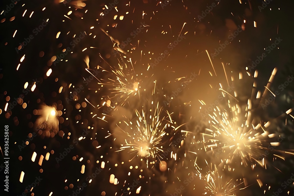 Poster sparkler burst abstract background image