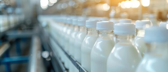 In a dairy factory style milk processing concept